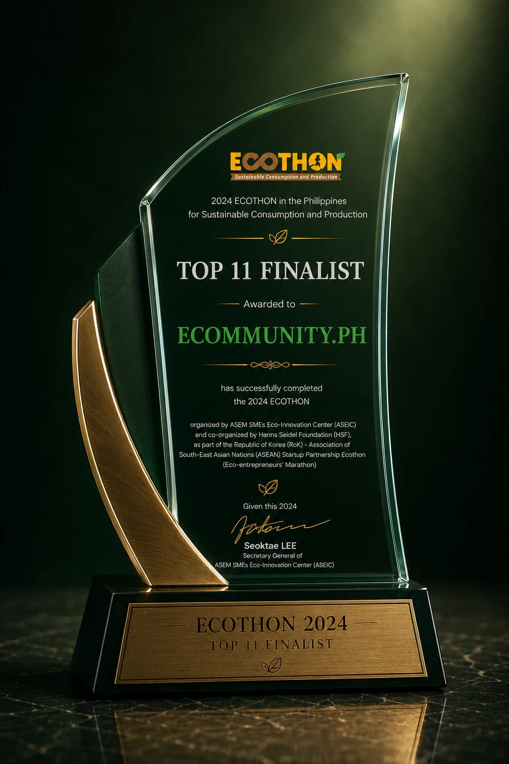 Ecothon Award